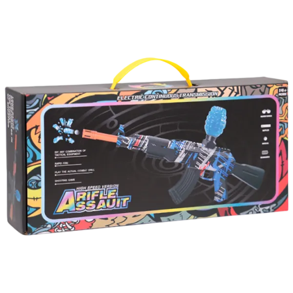 Игрушечный автомат New World AK-47 722036 6+ / Гелевые шарики / Черный photo 1