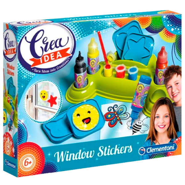 Set de creație Clementoni Sticker & Coloring Cards Ornamente stickere 18536 3+ / Multicolor photo 1