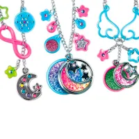 Set de creație Clementoni Beauty and style Crazy Chic 18536 3+ / Multicolor photo 2