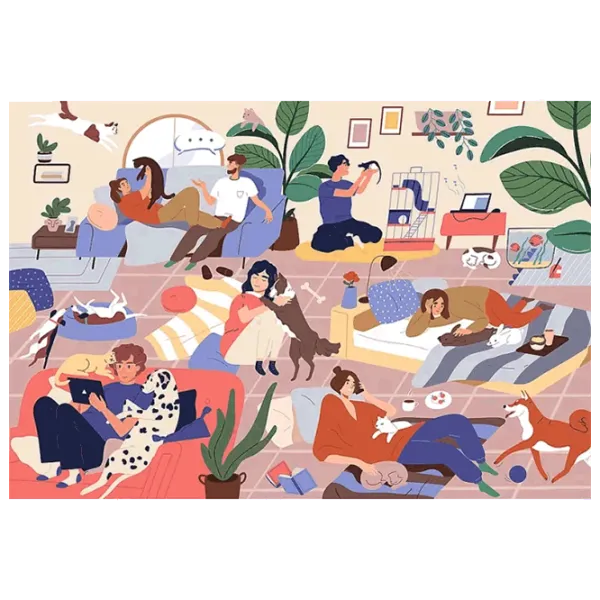 Puzzle Trefl Hygge Life 13+/ Numărul de piese: 1500 photo 2
