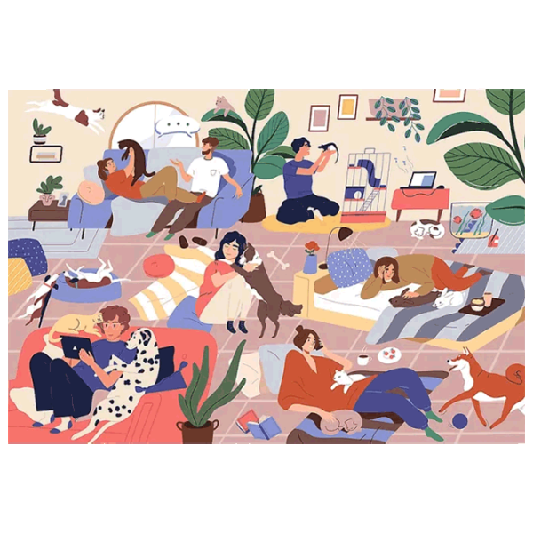Puzzle Trefl Hygge Life 13+/ Numărul de piese: 1500 photo 2
