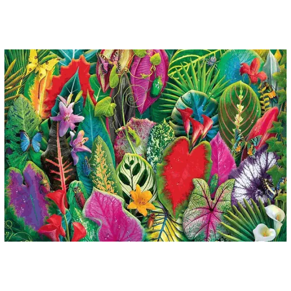 Puzzle Trefl Tropical Greenery 13+/ Количество деталей: 1500 photo 2 Puzzle Trefl Tropical Greenery 13+/ Количество деталей: 1500 photo 2