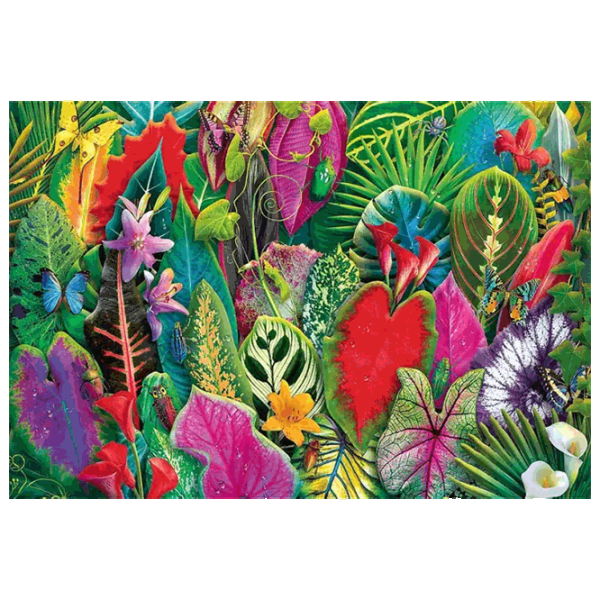 Puzzle Trefl Tropical Greenery 13+/ Количество деталей: 1500 photo 2 Puzzle Trefl Tropical Greenery 13+/ Количество деталей: 1500 photo 2