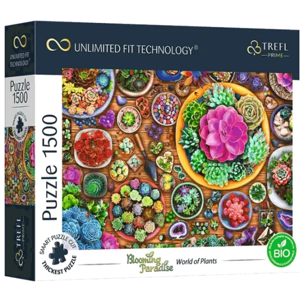 Puzzle Trefl World of Plants 13+/ Numărul de piese: 1500 photo 1 Puzzle Trefl World of Plants 13+/ Numărul de piese: 1500 photo 1