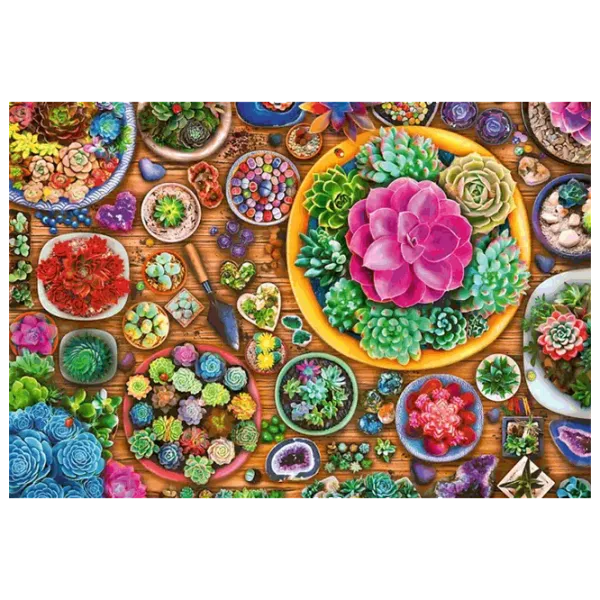 Puzzle Trefl World of Plants 13+/ Numărul de piese: 1500 photo 2 Puzzle Trefl World of Plants 13+/ Numărul de piese: 1500 photo 2