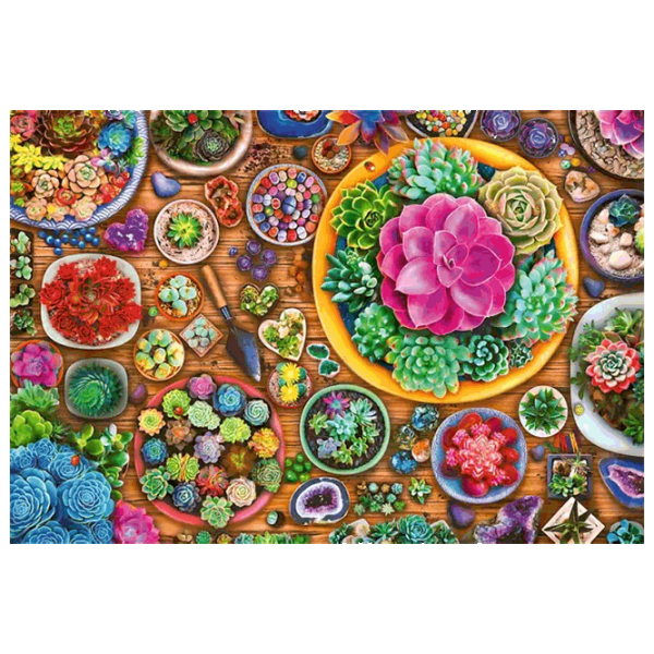 Puzzle Trefl World of Plants 13+/ Numărul de piese: 1500 photo 2 Puzzle Trefl World of Plants 13+/ Numărul de piese: 1500 photo 2