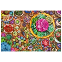 Puzzle Trefl World of Plants 13+/ Numărul de piese: 1500 photo 2