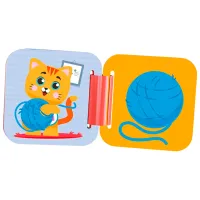 Constructor Clementoni Sweet Animals Moale/ Multicolor photo 3
