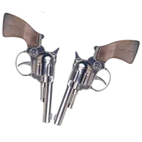 Pistol de jucărie Gonher 147/0 44078 3+ / / Argintiu 