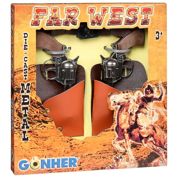 Игрушечный пистолет Gonher 147/0 44078 3+ / / Серебро photo 5 Игрушечный пистолет Gonher 147/0 44078 3+ / / Серебро photo 5