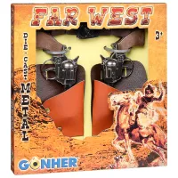 Игрушечный пистолет Gonher 147/0 44078 3+ / / Серебро photo 5