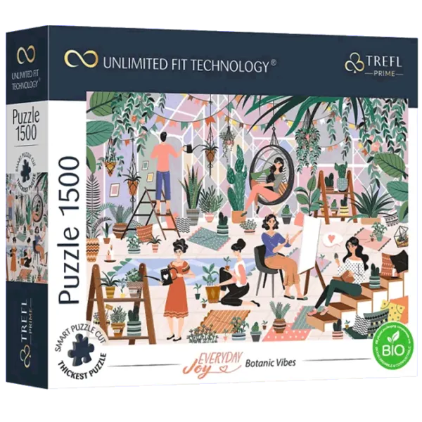 Puzzle Trefl Botanic Vibes 13+/ Количество деталей: 1500 photo 1 Puzzle Trefl Botanic Vibes 13+/ Количество деталей: 1500 photo 1