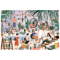Puzzle Trefl Botanic Vibes 13+/ Numărul de piese: 1500 photo 2