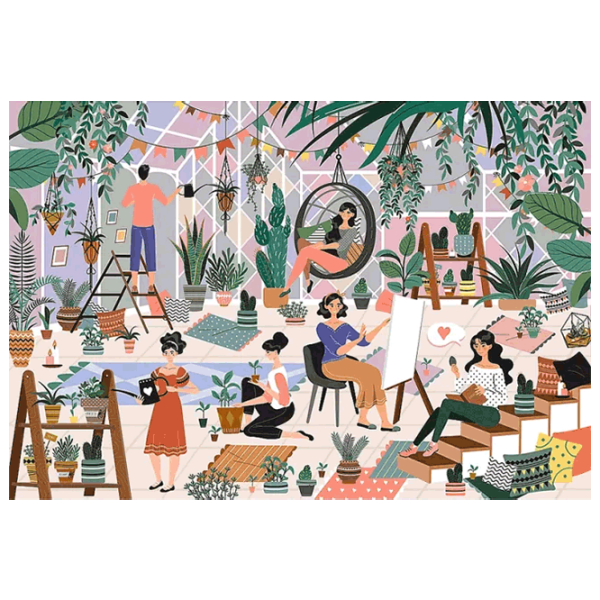 Puzzle Trefl Botanic Vibes 13+/ Количество деталей: 1500 photo 3 Puzzle Trefl Botanic Vibes 13+/ Количество деталей: 1500 photo 3