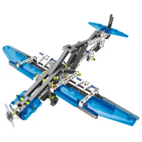 Constructor Clementoni Aeroplanes & Helicopters Transport/ Blue photo 2