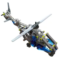 Constructor Clementoni Aeroplanes & Helicopters Transport/ Blue photo 5