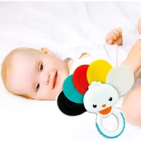 Zornăitoare muzicală Clementoni Paun colorat de la 3 luni photo 4