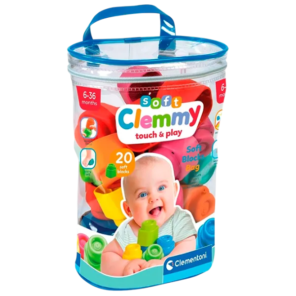 Конструктор Clementoni Clemmy Мягкая/ Разноцветный photo 1