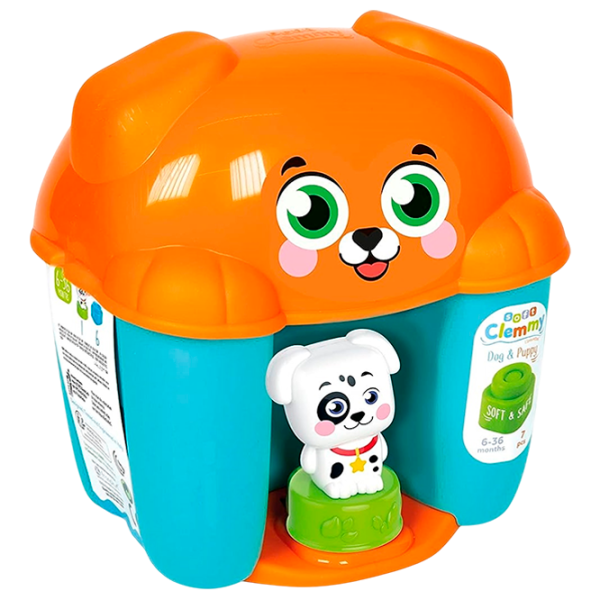 Конструктор Clementoni Dog & Puppy Мягкая/ Разноцветный photo 1