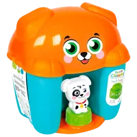 Конструктор Clementoni Dog & Puppy Мягкая/ Разноцветный