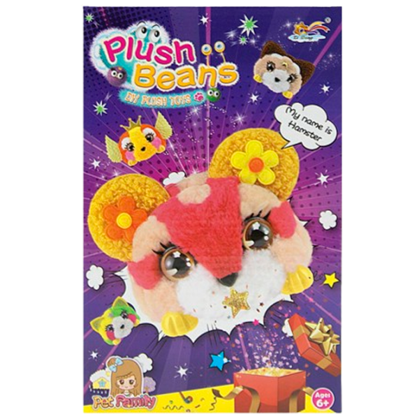 Set de creație New World Cute Animals Șoricel fericit 712303 3+ / Multicolor Multicolor photo 1