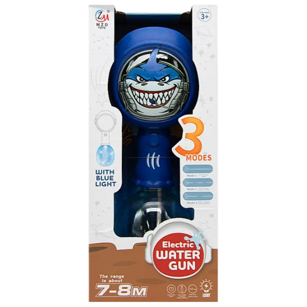 Водяной пистолет New World Hammer 712029 3+ / Вода / Синий photo 1 Водяной пистолет New World Hammer 712029 3+ / Вода / Синий photo 1