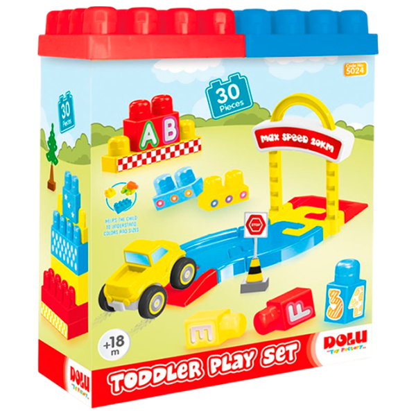 Конструктор Dolu Toddler play set Классический/ Разноцветный photo 1