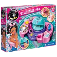 Set de creație Clementoni Beauty and style Cool Nail-Art Crazy Chic 18599 6+ / Multicolor Multicolor