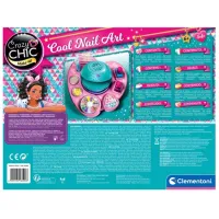 Set de creație Clementoni Beauty and style Cool Nail-Art Crazy Chic 18599 6+ / Multicolor Multicolor photo 2