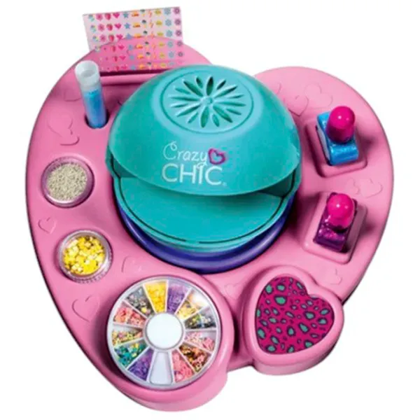 Set de creație Clementoni Beauty and style Cool Nail-Art Crazy Chic 18599 6+ / Multicolor Multicolor photo 3