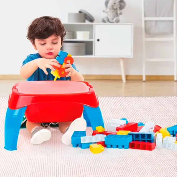 Конструктор Dolu Activity Table Стол/ Разноцветный photo 3
