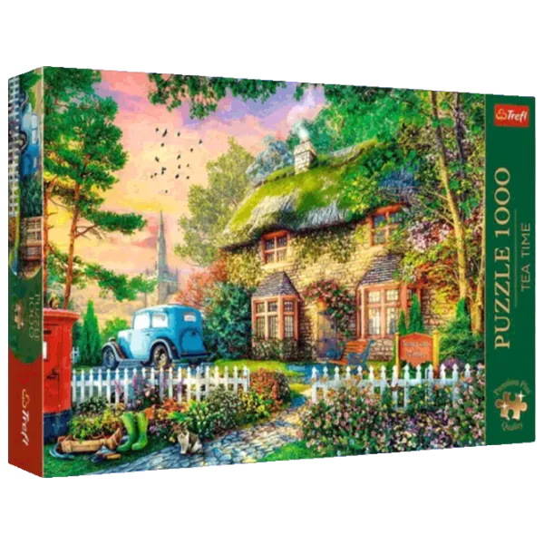 Puzzle Trefl Tea Time: Stoney Lane Cottage 14+/ Количество деталей: 1000 photo 1