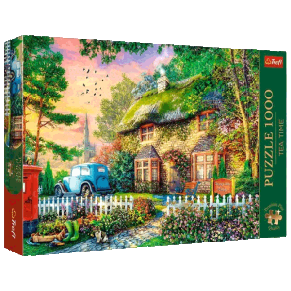 Puzzle Trefl Tea Time: Stoney Lane Cottage 14+/ Количество деталей: 1000 photo 1