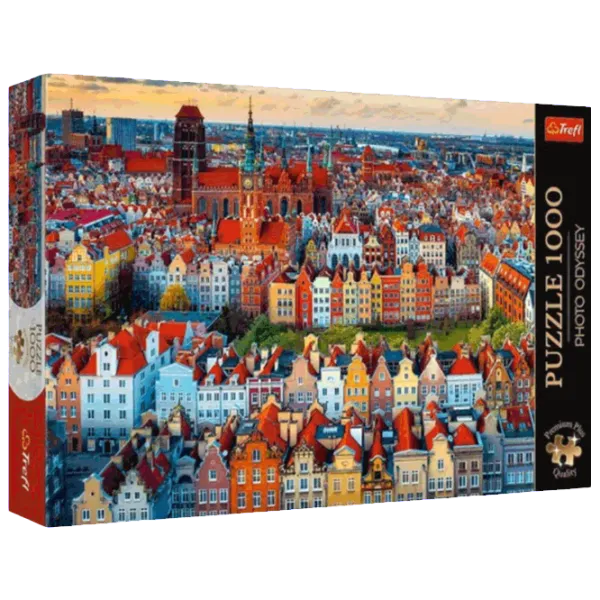 Puzzle Trefl View on Gdańsk, Poland 14+/ Количество деталей: 1000 photo 1
