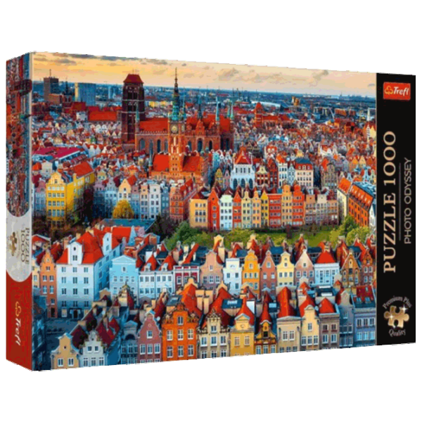 Puzzle Trefl View on Gdańsk, Poland 14+/ Количество деталей: 1000 photo 1