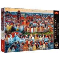 Puzzle Trefl View on Gdańsk, Poland 14+/ Numărul de piese: 1000