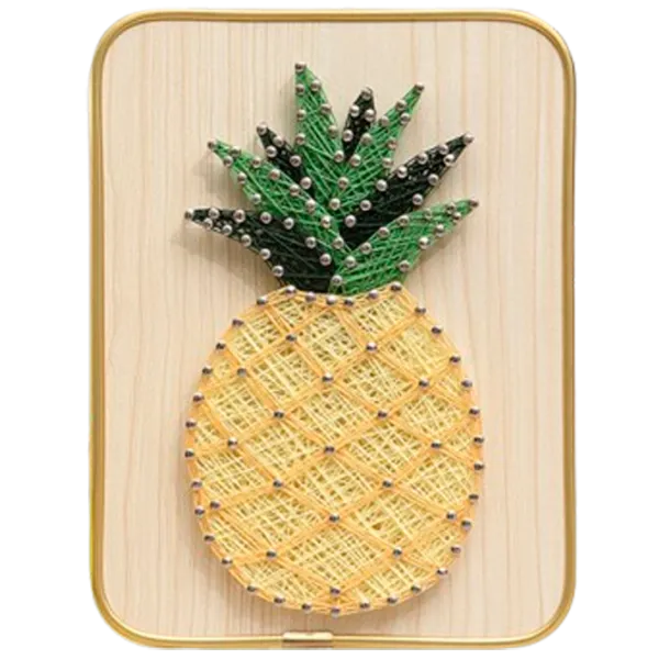 Set de creație HiStone String Art Ananas DHBC28013 6+ / Multicolor Multicolor photo 1