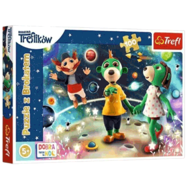 Puzzle Trefl Trefliks among the stars 6+/ Numărul de piese: 100 photo 1 Puzzle Trefl Trefliks among the stars 6+/ Numărul de piese: 100 photo 1