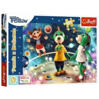 Puzzle Trefl Trefliks among the stars 6+/ Numărul de piese: 100
