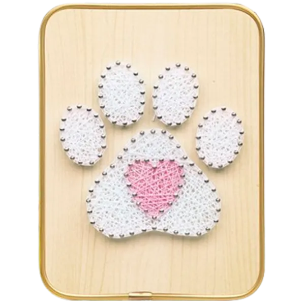 Set de creație HiStone String Art Lăbuță cu inima DHBC28011 6+ / Multicolor Multicolor photo 1