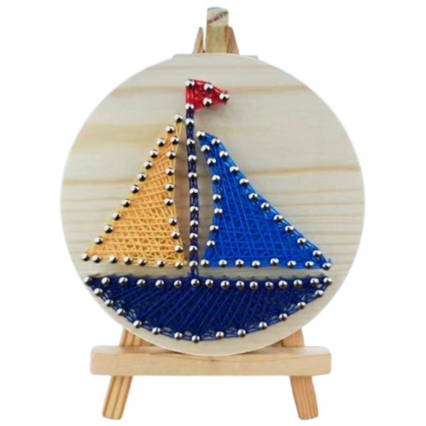 Set de creație HiStone String Art Barca DHAA28338 6+ / Multicolor Multicolor photo 1