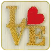 Set de creație HiStone String Art Love DHBB28032 6+ / Multicolor Multicolor