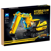 Конструктор New World FC9220 Экскаватор/ Желтый