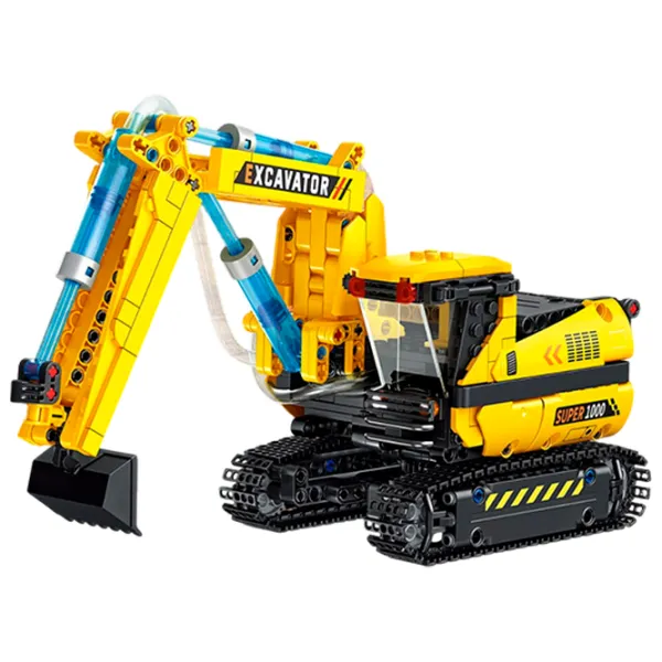 Конструктор New World FC9220 Экскаватор/ Желтый photo 2