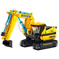 Конструктор New World FC9220 Экскаватор/ Желтый photo 2