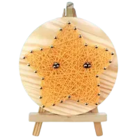 Set de creație HiStone String Art Steaua DHAA28283 6+ / Multicolor Multicolor