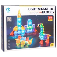 Constructor New World Light Magnetic Blocks Magnetic / Multicolor