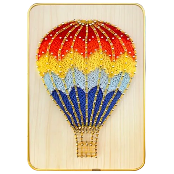Set de creație HiStone String Art Balon DHACE28035 6+ / Multicolor Multicolor photo 1 Set de creație HiStone String Art Balon DHACE28035 6+ / Multicolor Multicolor photo 1