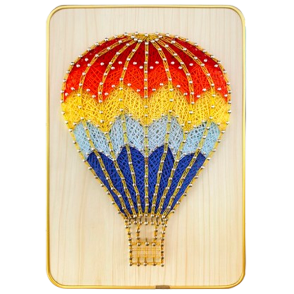 Set de creație HiStone String Art Balon DHACE28035 6+ / Multicolor Multicolor photo 1 Set de creație HiStone String Art Balon DHACE28035 6+ / Multicolor Multicolor photo 1