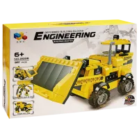 Конструктор New World Robot-transformer Транспорт/ Желтый